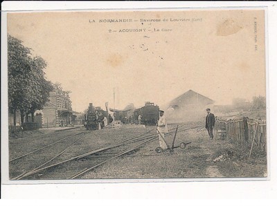 ACQUIGNY: La Gare - very good condition