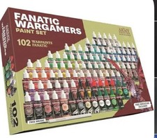 The Army Painter Warpaints Fanatic Wargamers Paint Set 102 New Sealed