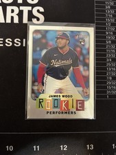 2025 Topps Heritage - Rookie Performers Holographic RP-1 James Wood