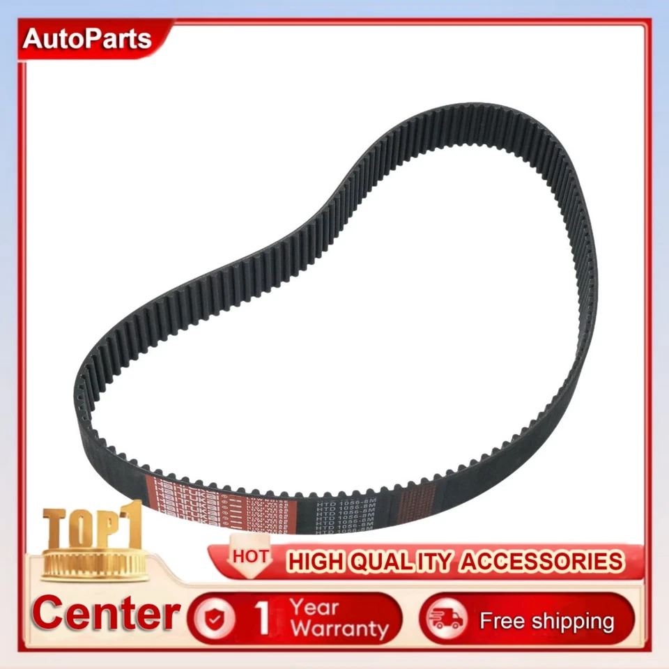 Cinturón primario 8 mm 1 1/2" BDL-30853 132 dientes para Harley-Davidson Foto 4 de 4