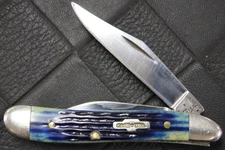 Case XX BLUE, PEANUT KNIFE 6220 SS “Case USA Shield”