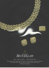 PUBLICITE ADVERTISING 2007  BUCCELLATI joaillerie bijoux