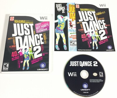 Just Dance Nintendo Wii Game Complete Tested