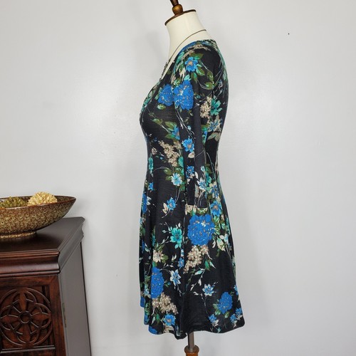 BeBop A-Line Floral Soft Knit Sweetheart Neckline Dress NWOT Size M (Juniors) - Imagen 5 de 12