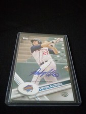 2017 Topps Pro Debut PETER PETE ALONSO Base Autograph #41 New York Mets