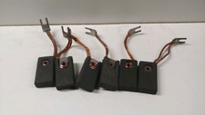 QTY 6 NEW OLD STOCK HELWIG .375" X.750" X1.375" INDUSTRIAL CARBON BRUSHES 103