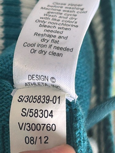 Suéter Athleta Para Mujer Mediano Fair Isle Nórdico Copo de Nieve Cremallera Verde Turquesa - Imagen 20 de 23