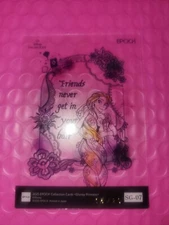 2025 Epoch Disney Princess Stained Glass /20  #SG-07