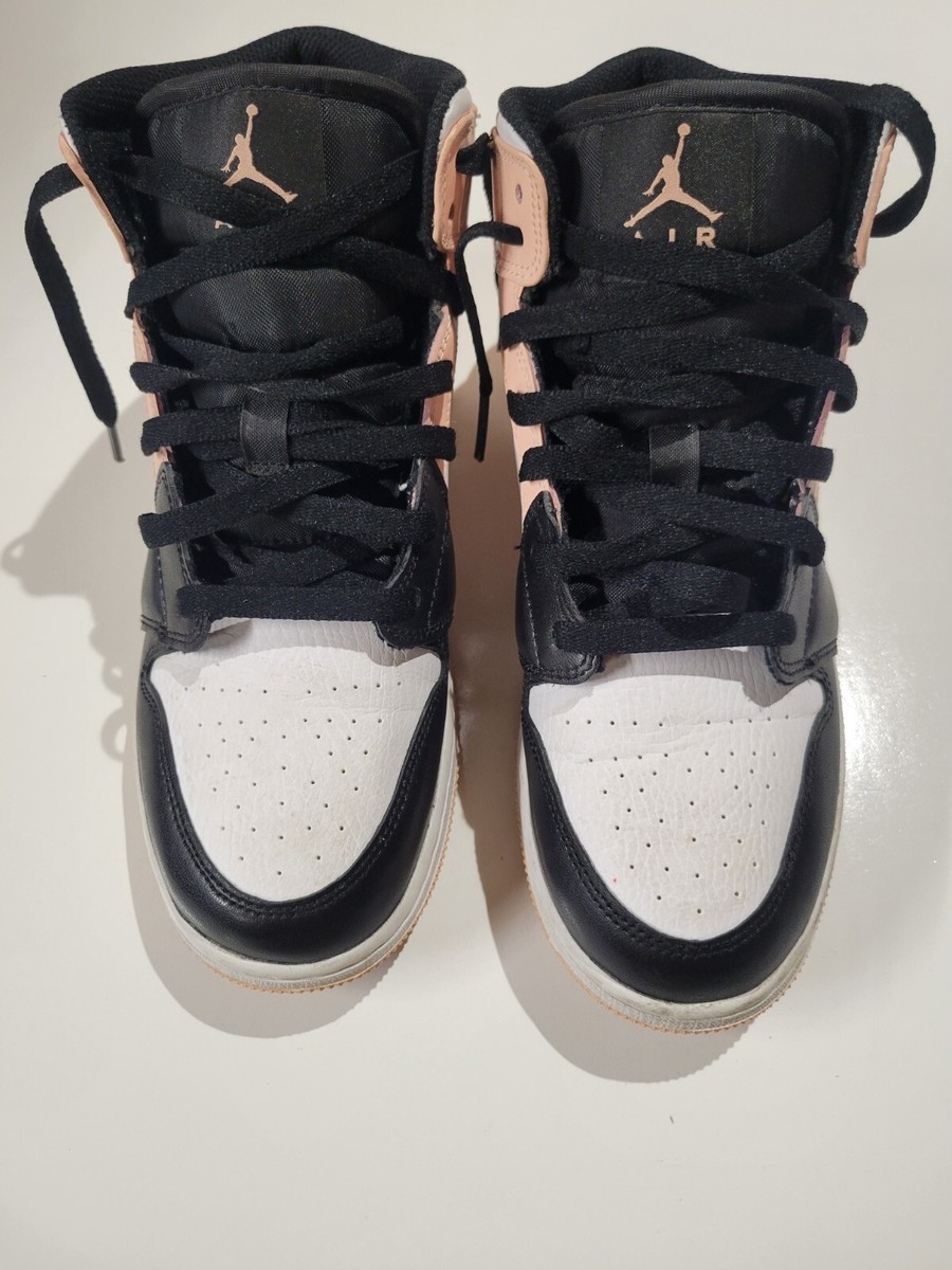 Air Jordan Mid GS White/Black/Crimson Tint Size Youth (554725-133)  Pro-Owned - Main Image