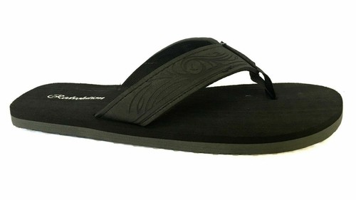 NEW Boys Tribal Tattoo Beach Sandal Flip Flop Beach Pool Casual || 585K - Picture 2 of 8