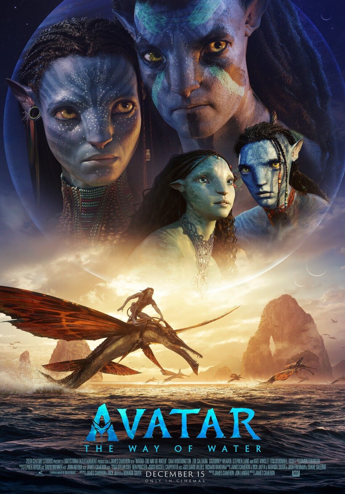 Typisch Zelden Wat leuk AVATAR 2 The Way Of Water Movie Poster / 50x70 cm / 24x36 in / 27x40 in /  #176 | eBay