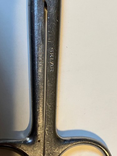 Surgical Medical Operating Scissors Straight 5.5" SHARP/BLUNT Instruments German - Picture 2 of 4