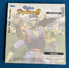 Virtua Fighter 2 (Sega Saturn, 1996) not for resale NFR