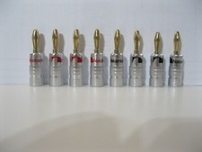 Diffusori Jack a banana Naka 8 pz. per cavi potenza diffusori Hi fi audio