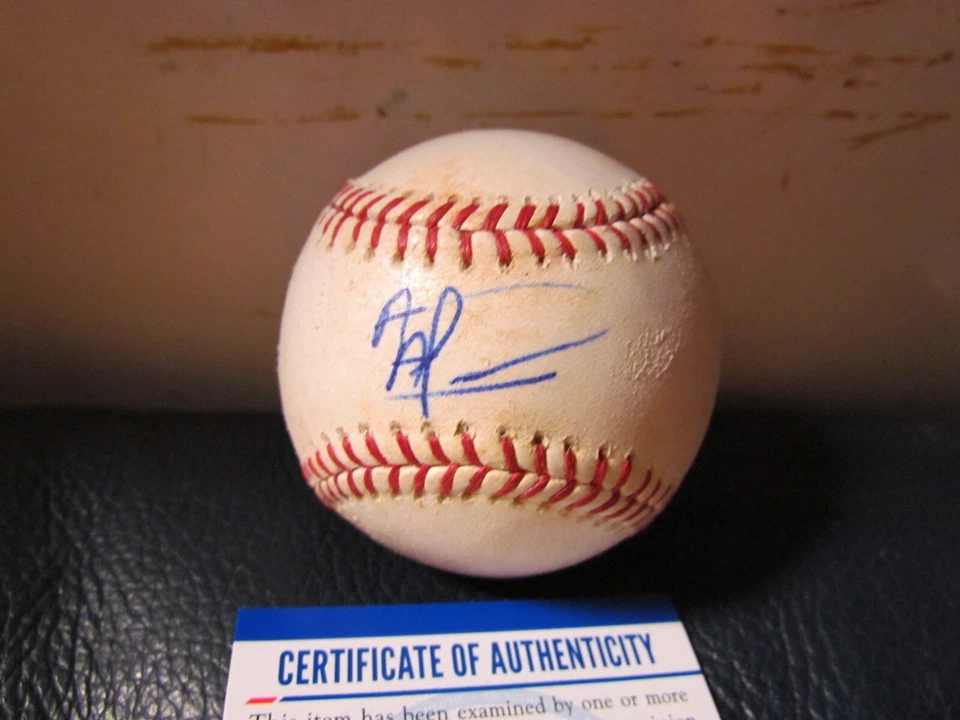 Albert Almora Signed Baseball PSA Certified Foto 3 de 4