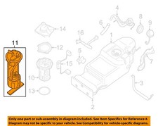 NISSAN OEM 05-19 Frontier Fuel System Components-Fuel Pump 17041ZP00A
