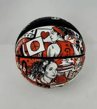 * ROUND 21 x NINA PALOMBA * WMBPA LEGENDS 28.5" BASKETBALL ' ORANGE