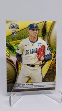 2025 Topps Chrome Black River Ryan Gold Mini Diamond /50 #118 Rookie