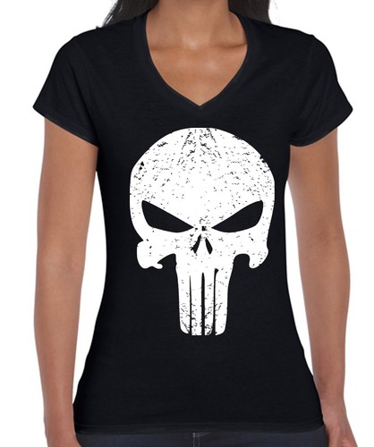 Funny t shirts THE PUNISHER T SHIRT Skull T shirts Super Hero Men's ladies - Picture 25 of 36
