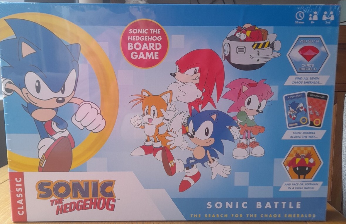 Sonic the Hedgehog Board Game - Sonic Battle - The Search for the Chaos Emeralds