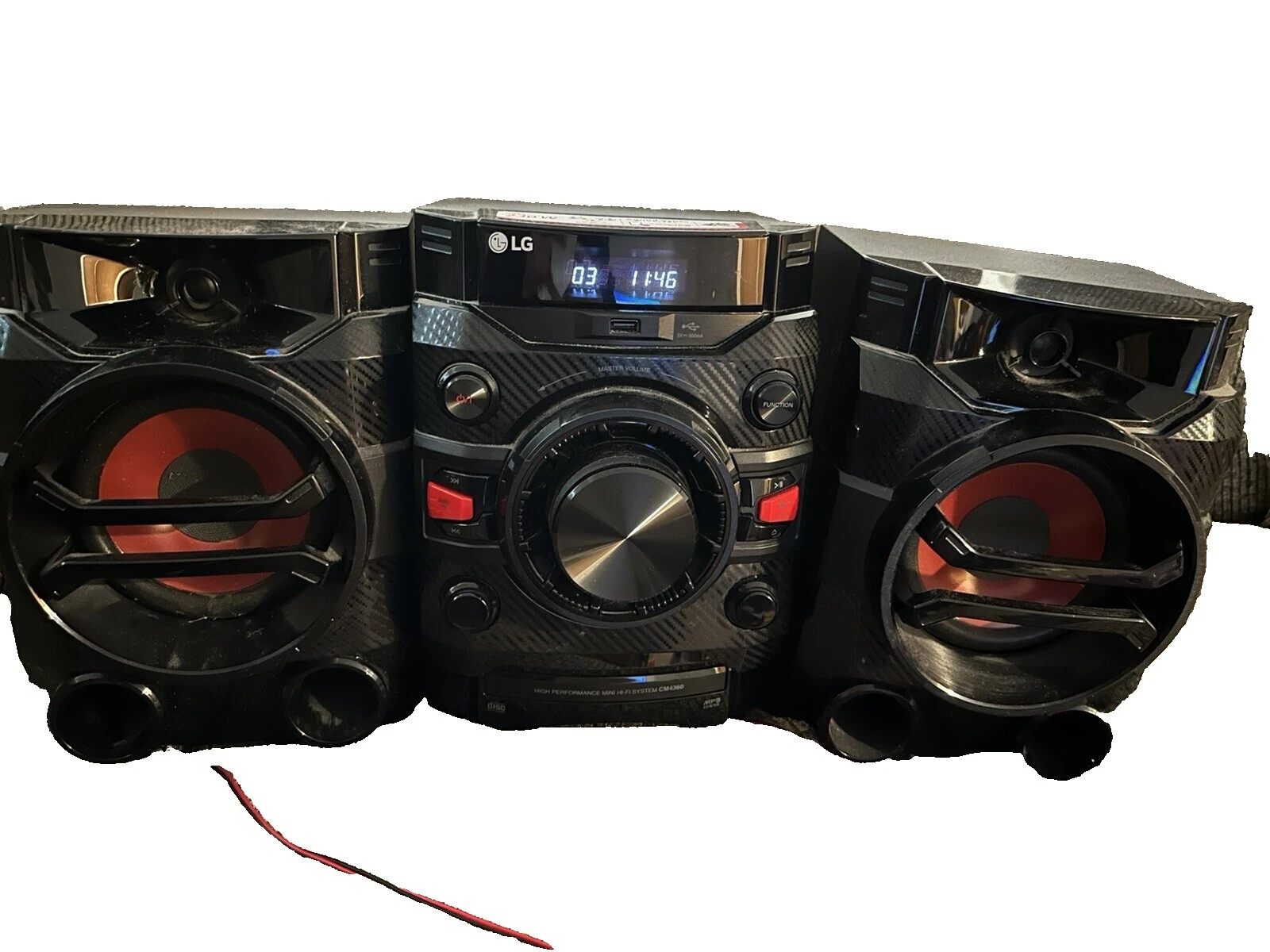 LG Home Audio Compacto y Estante estéreos con cambiadores de CD