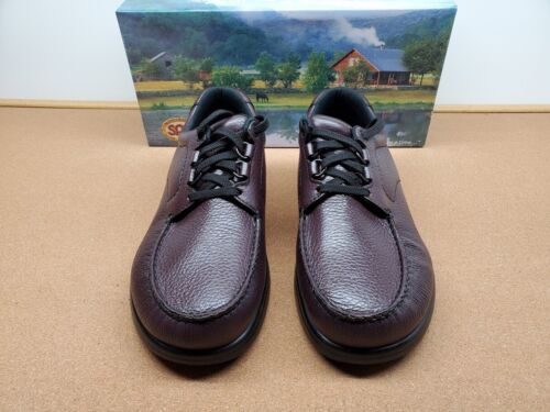 NEW MENS SAS BOUT TIME CORDOVAN LACE UP WALKING SHOES 1520-035 MANY SIZES - Picture 2 of 19