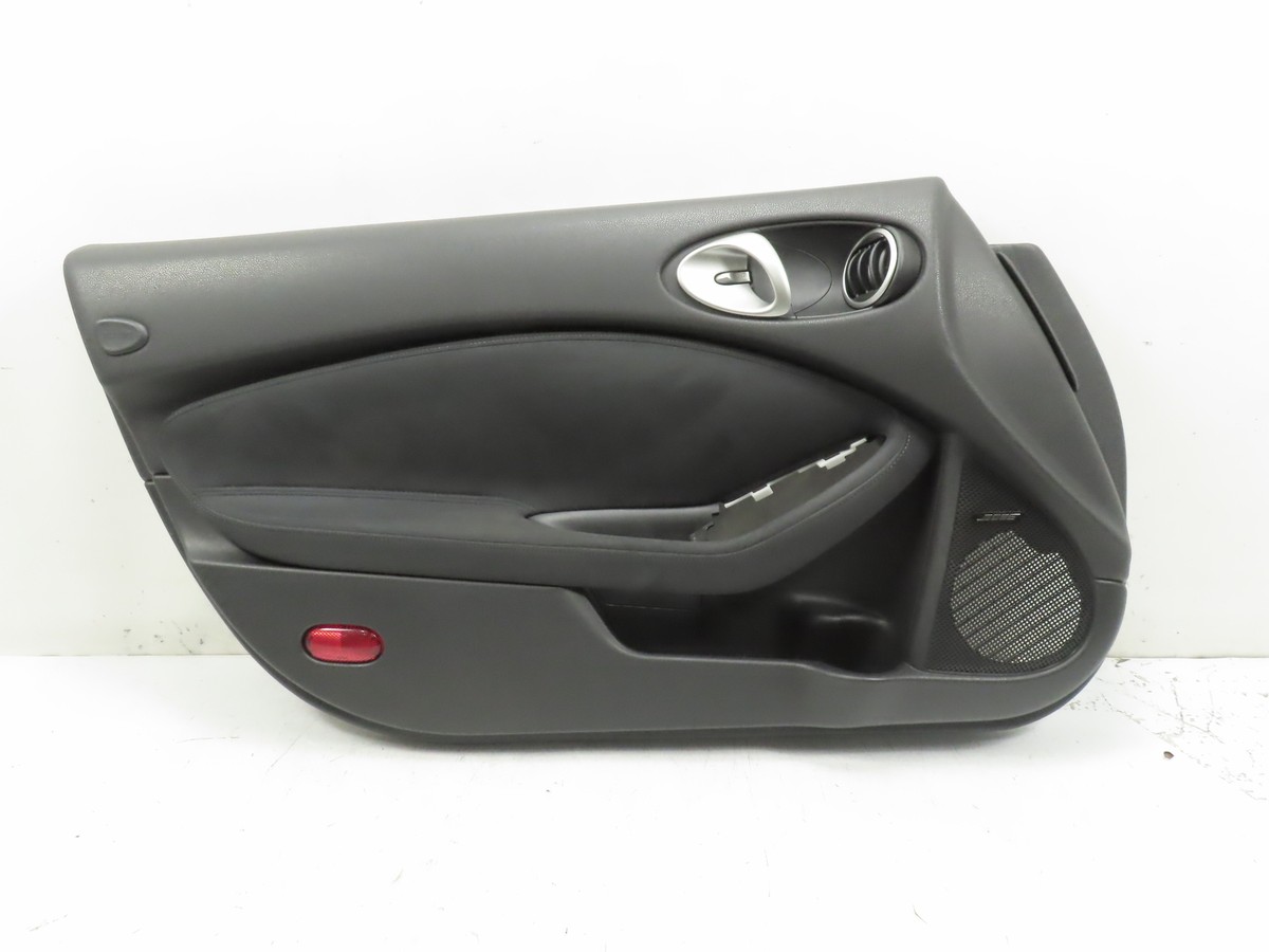 13 Nissan 370Z Convertible #1292 Door Panel, Black Alcantara Left