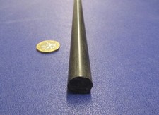 Acetal Copolymer POM Round Rod, Black 5/8" (.625") Dia x 48" Length