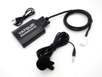 YT-BTK Bluetooth 5.2 AUX Adapter passend für Toyota Radio mit 6+6 Pin Anschluss