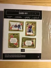 Stampin' UP JOY OF SHARING All Inclusive card kit w/Ink,Block Stamps Makes 15