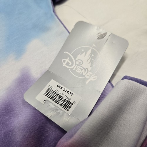 NWT Size XL/XXL Disney Store Stitch Tye Dye Nightshirt Gown Women’s Purple Dress - Picture 7 of 12