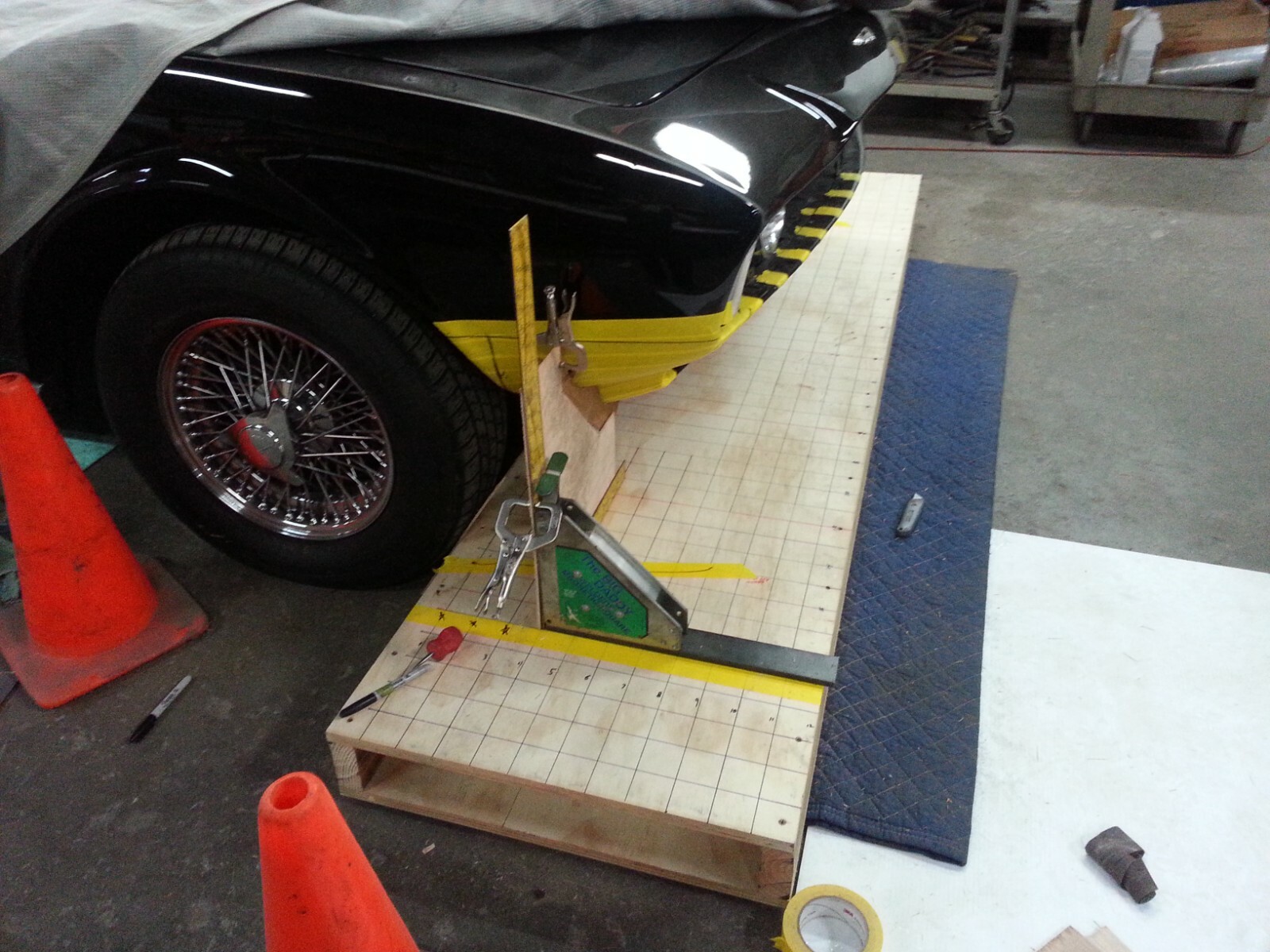 Aston Martin DBS Early Sharknose Panel Buck