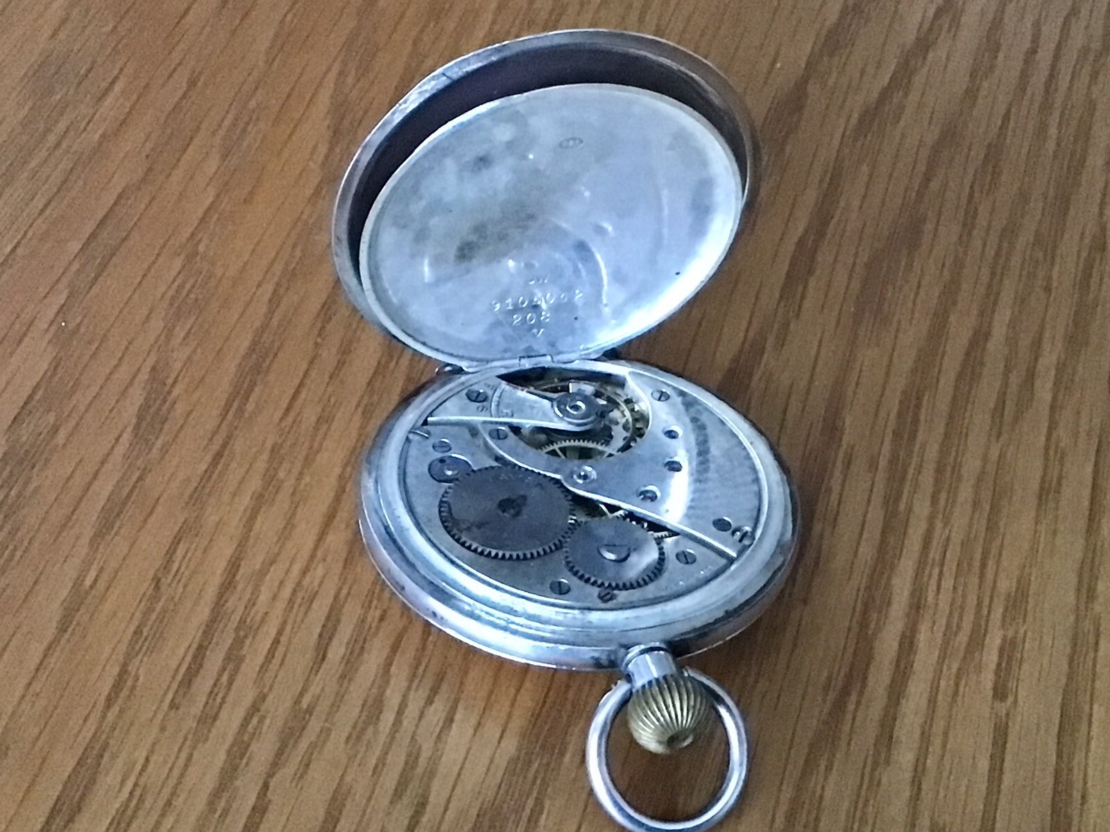 Antique Silver Half Hunter Military Pocket Watch eBay