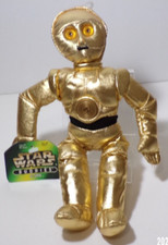 New with Tags Star Wars Buddies C-3PO 10  beanbag plush Kenner 1997