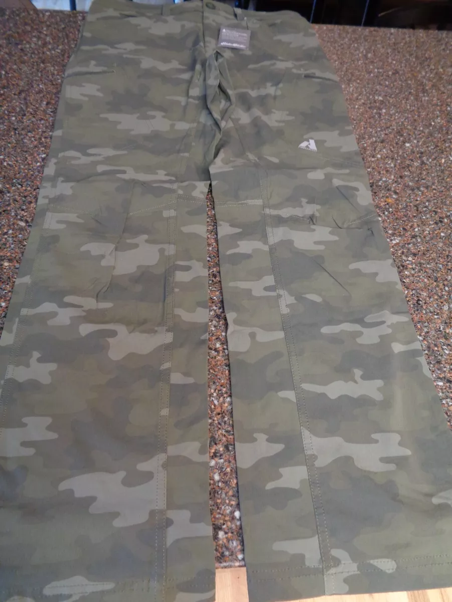 Eddie Bauer Men's 33 / 30 Guide Pro Pants Green Camo Brand New NWT