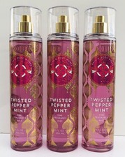 BATH  BODY WORKS TWISTED PEPPERMINT FINE FRAGRANCE MIST