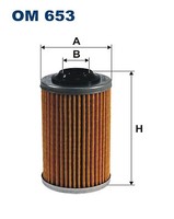 Filtron Om 653 ÖLfilter FÜR Alfa Romeo Cadillac Opel Saab Vauxhall
