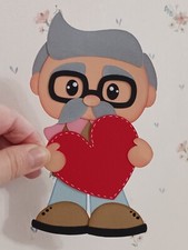 Paper Piecing, scrapbook appliques, grandfather, father, grandpa to be, love