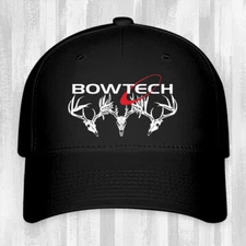 Bowtech Bow Archery Black Hat Baseball Cap Size S/M & L/XL
