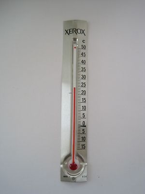 XEROX Thermometer 6.5'' Aluminum