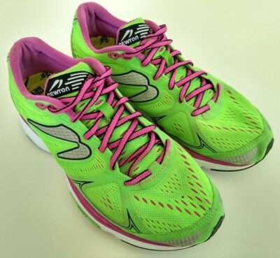 Newton Fate Womens Size 7 Green Trainers Walking Running Sport Casual Shoes