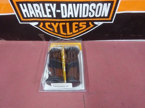 VINTAGE Rpl 1" CLASSIC BLACK GRIPS Harley Davidson OLE Sportster's & Big Twin's - Picture 4 of 6