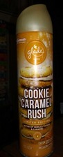 1 GLADE COOKIE CARAMEL RUSH CHRISTMAS HOLIDAY VANILLA COOKIE CARAMEL ROOM SPRAY