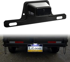 Led License Plate Frame With Light - Trailer License Plate Holder - Bracket Moun