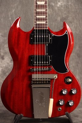 Gibson USA/SG Standard 61 Maestro Vibrola Vintage Cherry with Hard