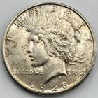 1923-S $1 Peace Dollar 90% Silver San Francisco US Coin