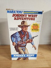 RARE, NEW IN BOX Vintage Marx Johnny West Adventure Johnny West Figure 1975