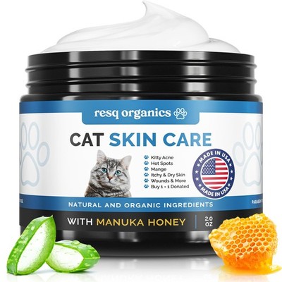 Cat Paw Balm 2 oz: Natural Relief for Itchy Skin, Dry Skin, Wounds, Allergies