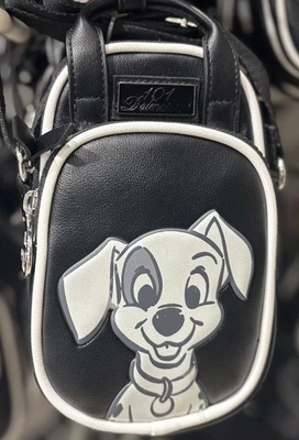 Disney 101 Dalmatians Faux Leather Quilted Phone Pouch Bag - Image 1 of 3