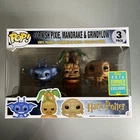 Funko Pop! : Harry Potter - Cornish Pixie, Mandrake, Grindylow - 2016 Summer Con